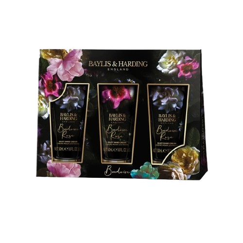 Baylis & Harding Boudoire Rose Hand Cream Gift Set